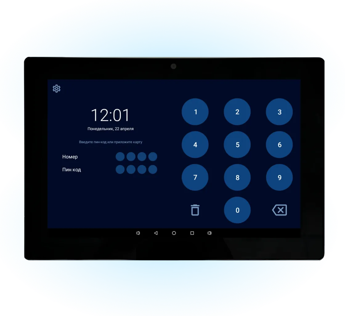 Планшет или терминал с TimePad