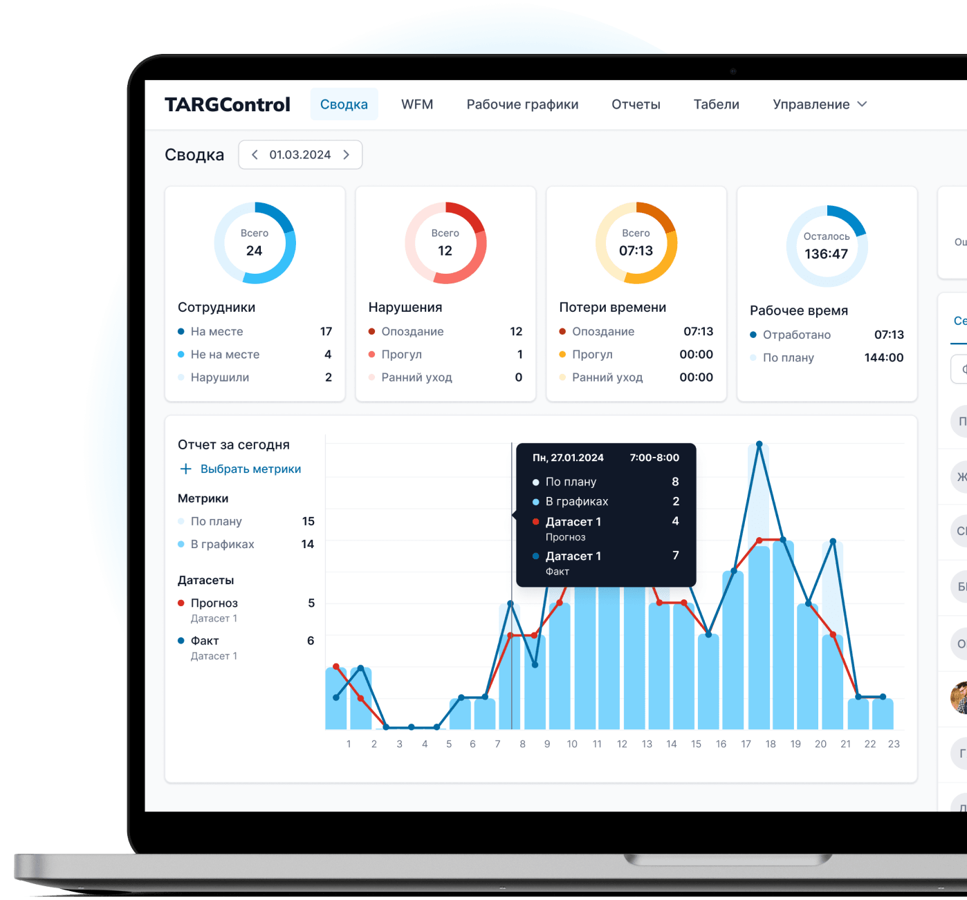 Автоматизируйте вахтовый учет